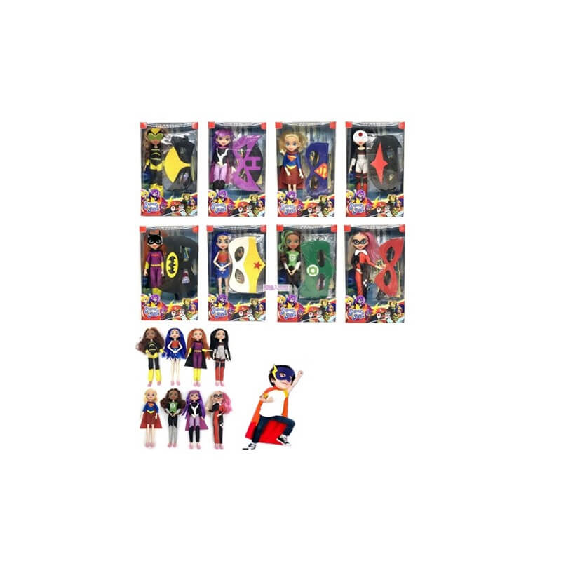 Кукла-супергерой шарнирная с маской для ребенка, высота 18 см M3507-1 A-Toys (M3507-1)
Кукла-супергерой шарнирная с маской для ребенка, высота 18 см M3507-1 A-Toys (M3507-1)