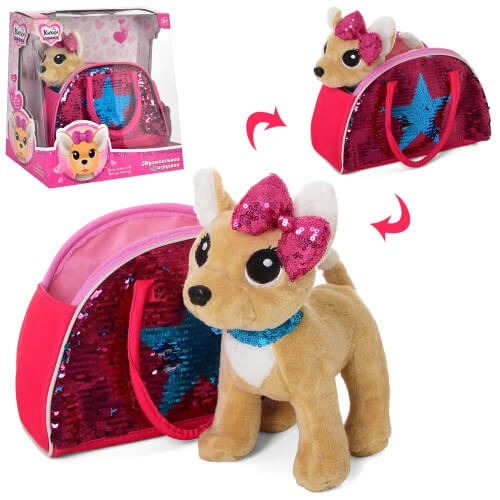 Собачка Кикки в сумочке музыкальная 20 см (рус) 29-30-17 см M4171RU A-Toys (M4171RU)
Собачка Кикки в сумочке музыкальная 20 см (рус) 29-30-17 см M4171RU A-Toys (M4171RU)