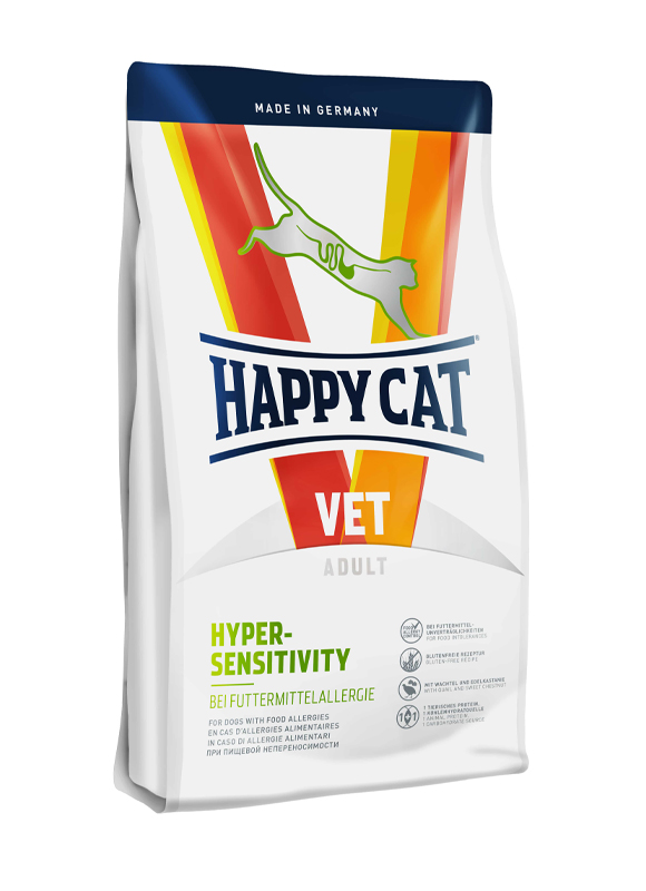 Сухой корм Happy Cat VET Diet Hypersensitivity для котов при пищевой аллергии 4 кг
Сухой корм Happy Cat VET Diet Hypersensitivity для котов при пищевой аллергии 4 кг