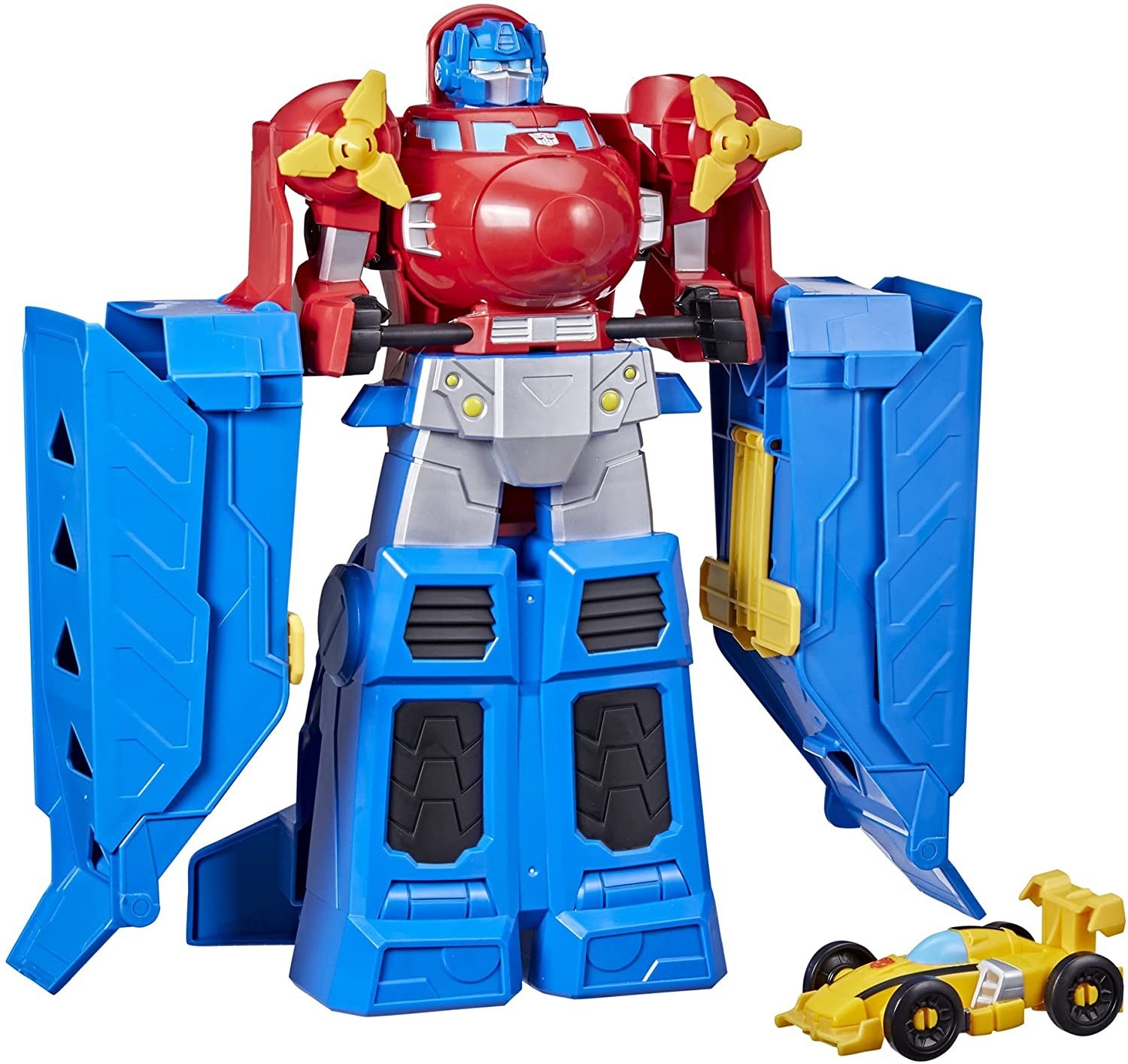 Игровой набор Hasbro Transformers Optimus Prime Jumbo Jet Wing Racer, Bumblebee О́птимус Прайм, Бамблби (F0849)
Игровой набор Hasbro Transformers Optimus Prime Jumbo Jet Wing Racer, Bumblebee О́птимус Прайм, Бамблби (F0849)