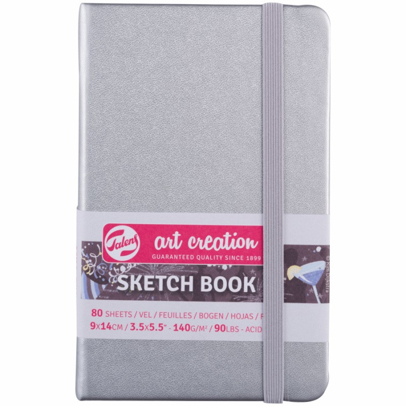 Блокнот для графики Talens Art Creation А6 140 г/м 80 листов Shiny Silver Royal Talens, 9314041
Блокнот для графики Talens Art Creation А6 140 г/м 80 листов Shiny Silver Royal Talens, 9314041