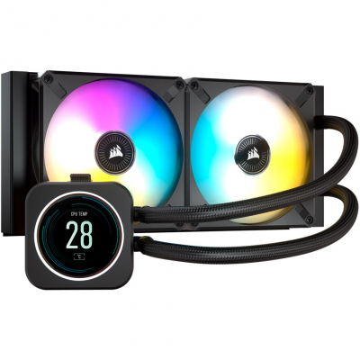 Система водного охлаждения Corsair iCUE H100i Elite LCD Display Liquid CPU (CW-9060061-WW)
Система водного охлаждения Corsair iCUE H100i Elite LCD Display Liquid CPU (CW-9060061-WW)