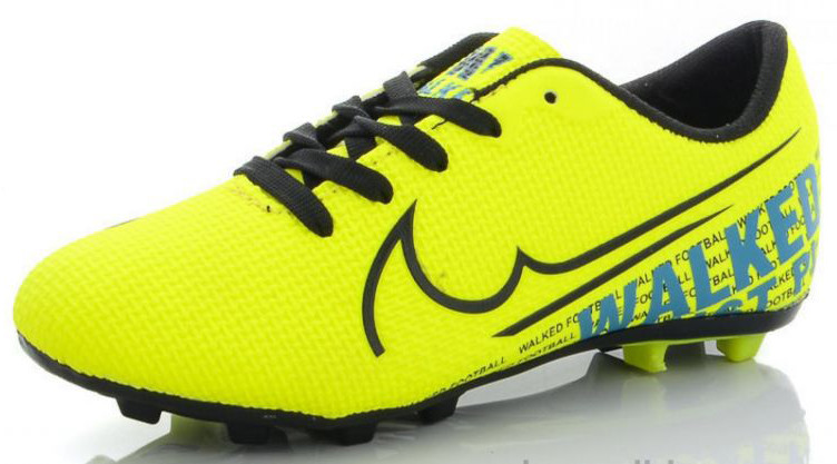 Детские футбольные бутсы 37 желтые Walked Sport M3-07