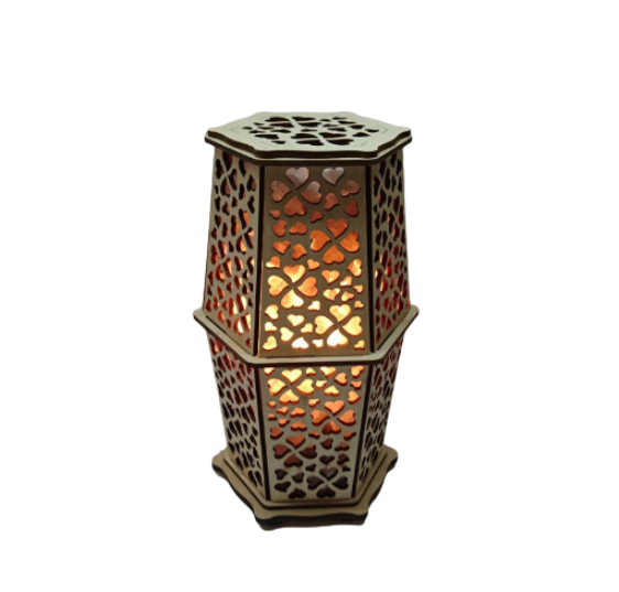 Соляная лампа-ночник Saltlamp Сердечки деревянная шестигранная высотой 25 см (123709)
Соляная лампа-ночник Saltlamp Сердечки деревянная шестигранная высотой 25 см (123709)