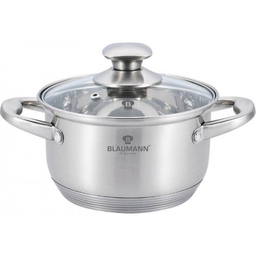 Кастрюля Blaumann Gourmet 7.6л Ø26х15.5см из нержавеющей стали со стеклянной крышкой
Кастрюля Blaumann Gourmet 7.6л Ø26х15.5см из нержавеющей стали со стеклянной крышкой