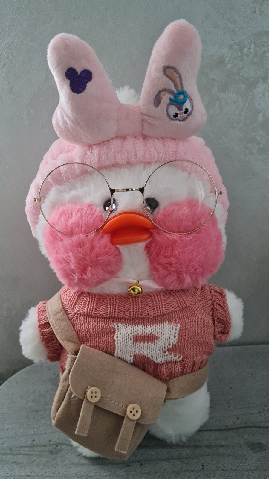 Мягкая игрушка Плюшевая Лалафанфан Уточка Lalafanfan Duck в одежде 30 см белый розовый
Мягкая игрушка Плюшевая Лалафанфан Уточка Lalafanfan Duck в одежде 30 см белый розовый