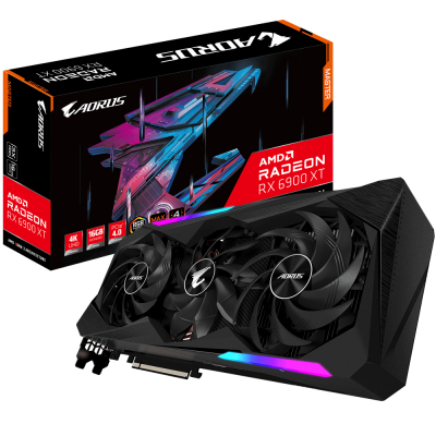 Відеокарта GIGABYTE Radeon RX 6900 XT 16Gb AORUS MASTER (GV-R69XTAORUS M-16GD 2.0)
Відеокарта GIGABYTE Radeon RX 6900 XT 16Gb AORUS MASTER (GV-R69XTAORUS M-16GD 2.0)