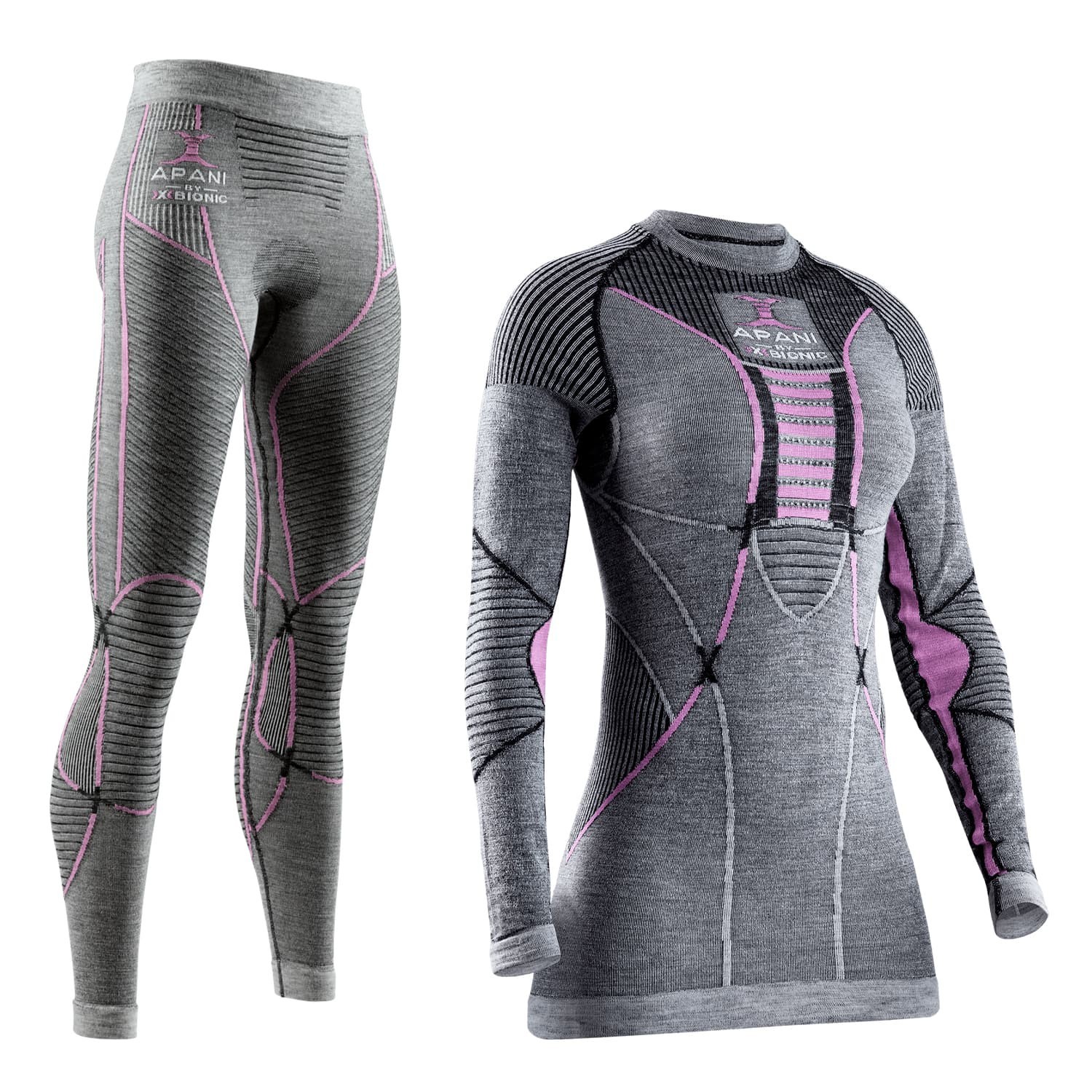 Женский комплект термобелья X-BIONIC Apani Merino 4.0 AP-WT06(WP05)W19W Black/Grey/Magnolia, Женский комплект термобелья X-BIONIC Apani Merino 4.0 AP-WT06(WP05)W19W M Black/Grey/Magnolia
Женский комплект термобелья X-BIONIC Apani Merino 4.0 AP-WT06(WP05)W19W Black/Grey/Magnolia, Женский комплект термобелья X-BIONIC Apani Merino 4.0 AP-WT06(WP05)W19W M Black/Grey/Magnolia