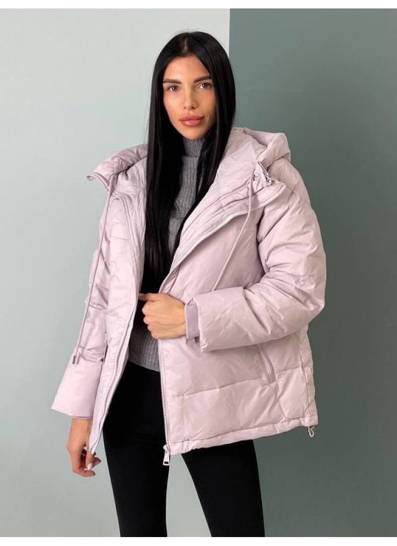 Пуховик женский матовый с двумя змейками осень-зима Modern Boutique сиреневый, ПУХ0101, Пуховик женский матовый с двумя змейками осень-зима Modern Boutique сиреневый, S ПУХ0101
Пуховик женский матовый с двумя змейками осень-зима Modern Boutique сиреневый, ПУХ0101, Пуховик женский матовый с двумя змейками осень-зима Modern Boutique сиреневый, S ПУХ0101