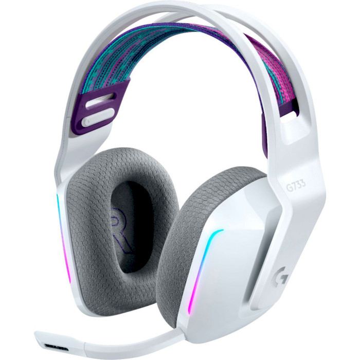 Наушники Logitech G733 Lightspeed Wireless RGB Gaming Headset White (981-000883)
Наушники Logitech G733 Lightspeed Wireless RGB Gaming Headset White (981-000883)