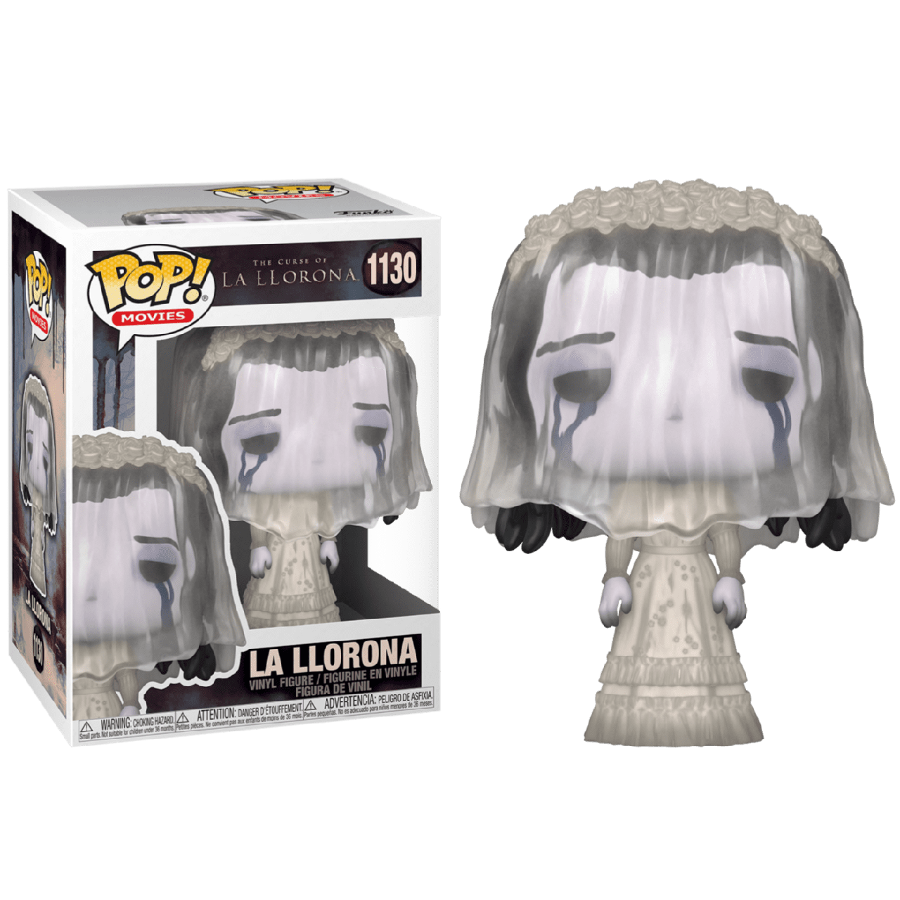 Фигурка Funko Pop Фанко Поп Ла Йорона Плачущая женщина La Llorona La Llorona 10 см LL LL 1130
Фигурка Funko Pop Фанко Поп Ла Йорона Плачущая женщина La Llorona La Llorona 10 см LL LL 1130