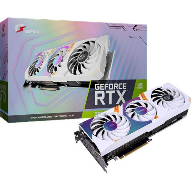 Видеокарта Colorful GeForce RTX 3070 Ti Ultra, White, OC, 8GB (RTX 3070 Ti Ultra W OC 8G-V)
Видеокарта Colorful GeForce RTX 3070 Ti Ultra, White, OC, 8GB (RTX 3070 Ti Ultra W OC 8G-V)