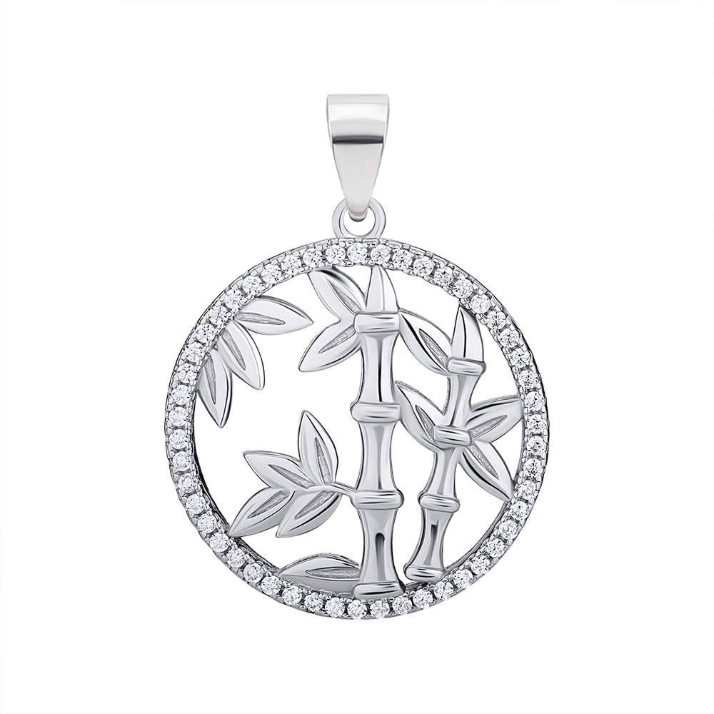 Серебряная подвеска с фианитами 000147316
Серебряная подвеска с фианитами 000147316