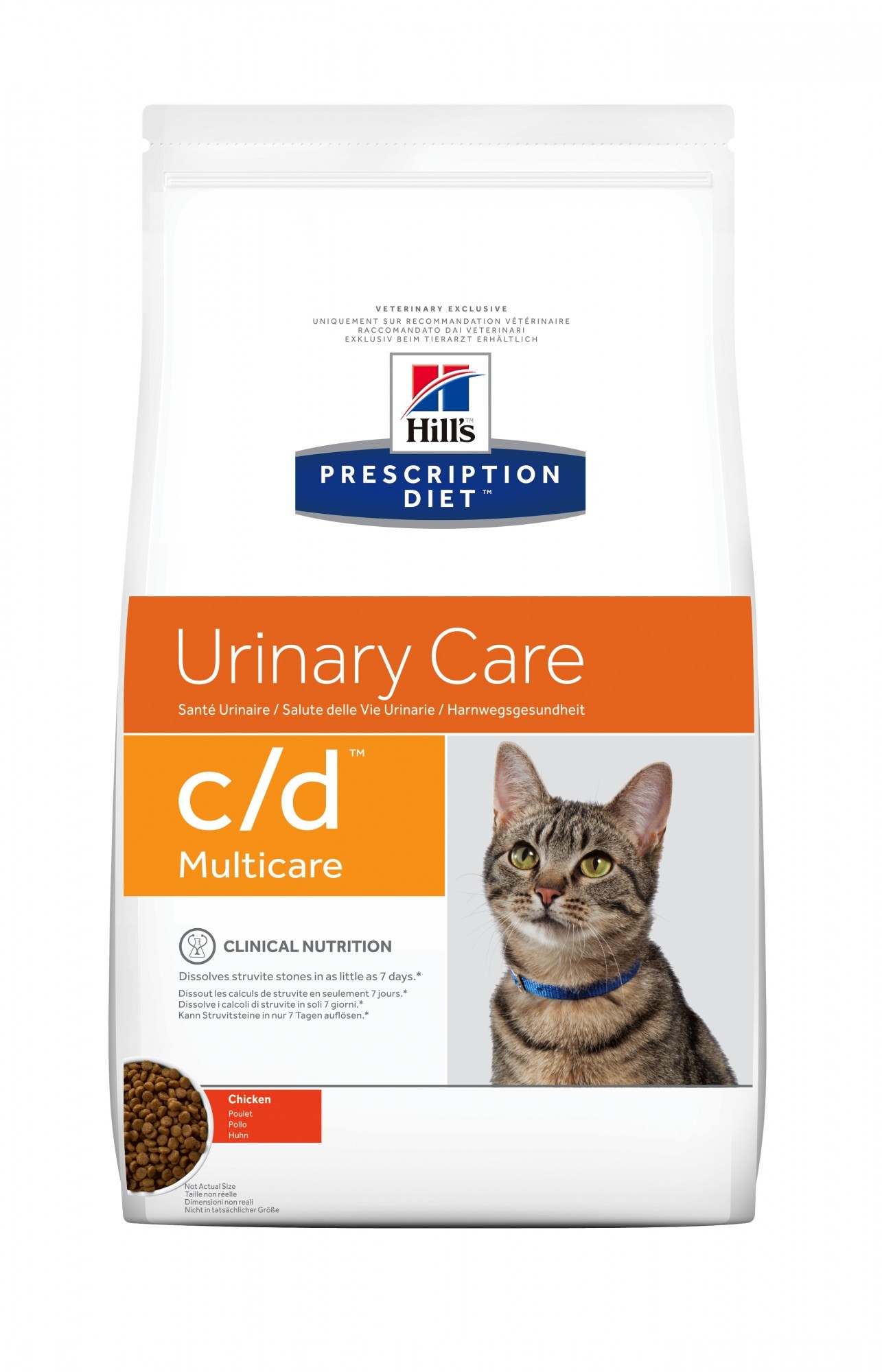 Сухой корм для кошек Hill's Prescription Diet Feline c/d Multicare с курицей 10 кг (9044) (052742904405)
Сухой корм для кошек Hill's Prescription Diet Feline c/d Multicare с курицей 10 кг (9044) (052742904405)