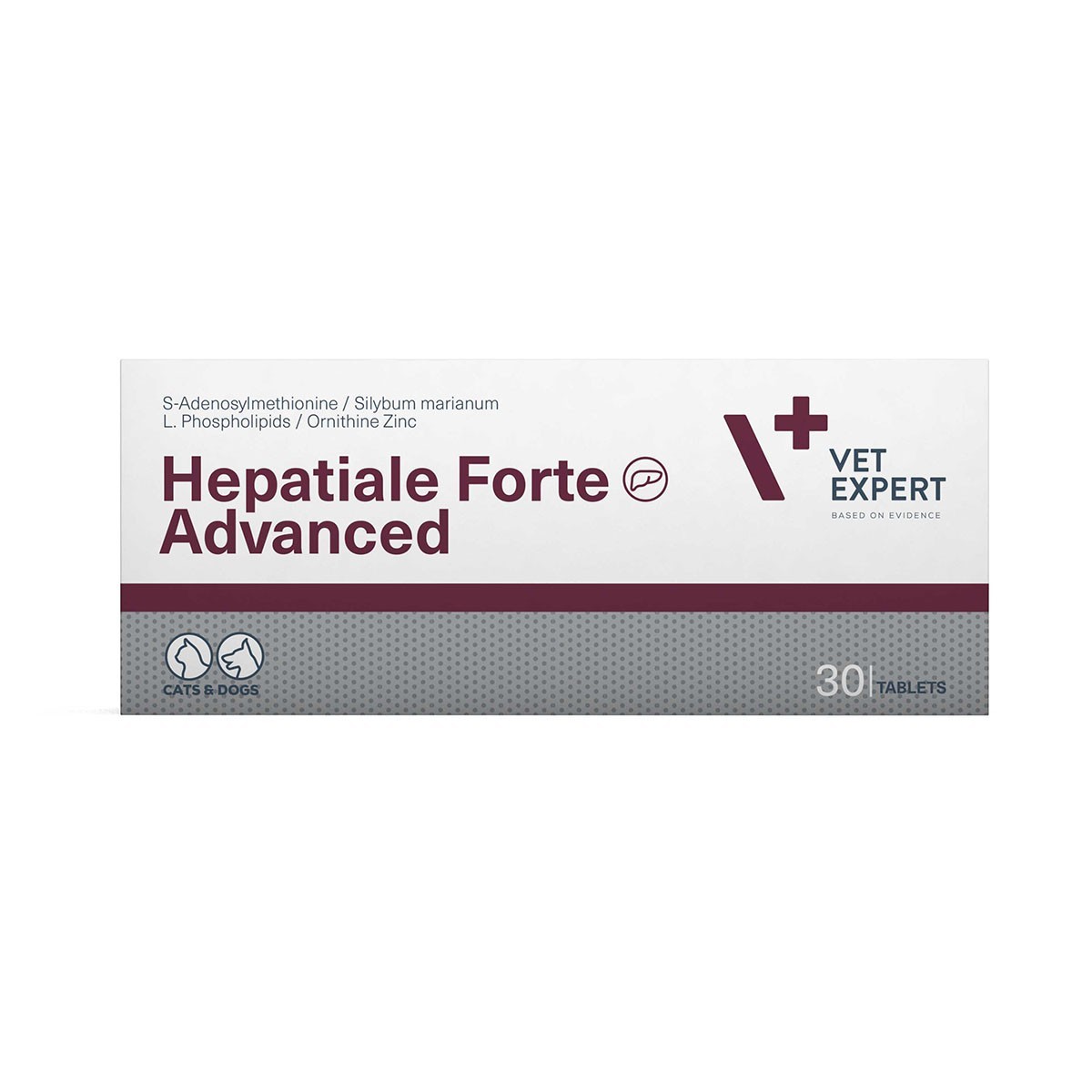 Добавка для здоровья печени Гепатиале Форте (Hepatiale Forte) Advanced VetExpert для кошек и собак 30 табл. (46169)
Добавка для здоровья печени Гепатиале Форте (Hepatiale Forte) Advanced VetExpert для кошек и собак 30 табл. (46169)