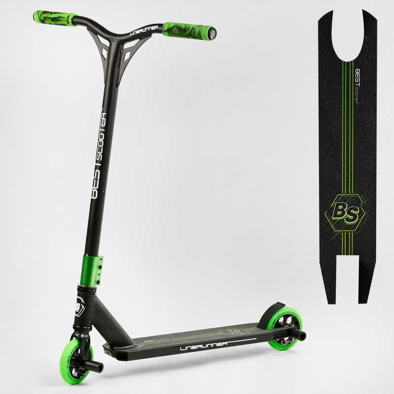 Самокат трюковый LR-30360 Best Scooter "LineRunner" HIC-система, пеги, алюминиевый диск и дека
Самокат трюковый LR-30360 Best Scooter "LineRunner" HIC-система, пеги, алюминиевый диск и дека