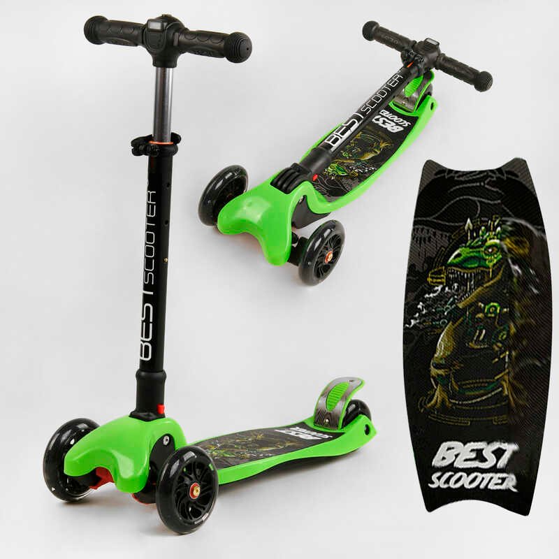 Детский самокат трехколесный от 2,5 - 3 лет L-6503 Best Scooter MAXI, складной руль с фарой, 4 колеса PU со светом, d=12 см
Детский самокат трехколесный от 2,5 - 3 лет L-6503 Best Scooter MAXI, складной руль с фарой, 4 колеса PU со светом, d=12 см