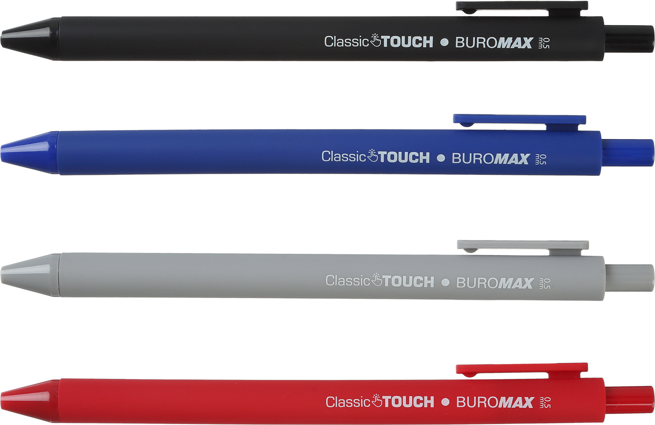 Набор маслянных ручек Buromax Rubber Touch Синий 0.5 мм Разноцветный корпус 12 шт (BM.8363-01)
Набор маслянных ручек Buromax Rubber Touch Синий 0.5 мм Разноцветный корпус 12 шт (BM.8363-01)