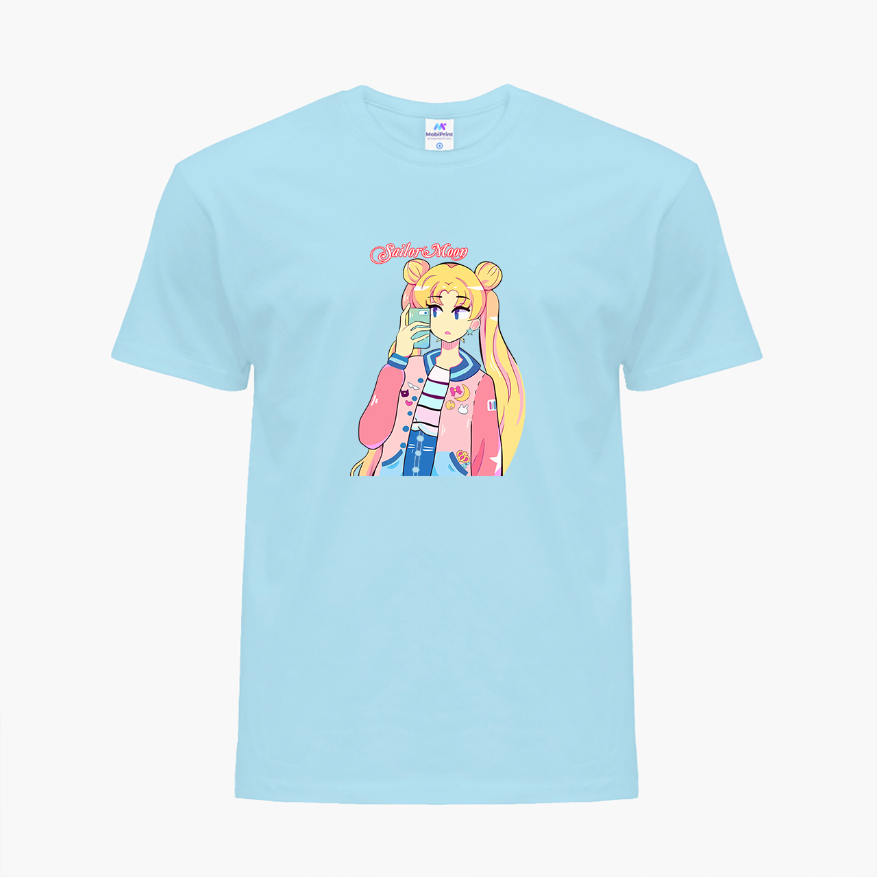 Детская футболка для девочек Сейлор Мун (Sailor Moon) (25186-2924-36) 158-164 см Хлопок Голубой
Детская футболка для девочек Сейлор Мун (Sailor Moon) (25186-2924-36) 158-164 см Хлопок Голубой