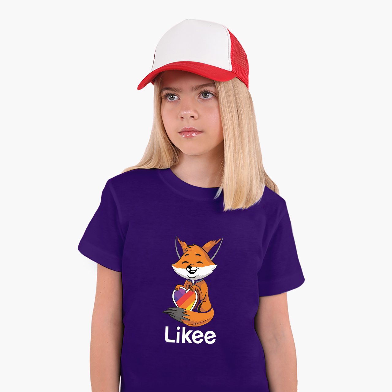 Детская футболка для девочек Лайк Лиса (Likee Fox) (25186-1033-23) 146-152 см Хлопок Фиолетовый
Детская футболка для девочек Лайк Лиса (Likee Fox) (25186-1033-23) 146-152 см Хлопок Фиолетовый