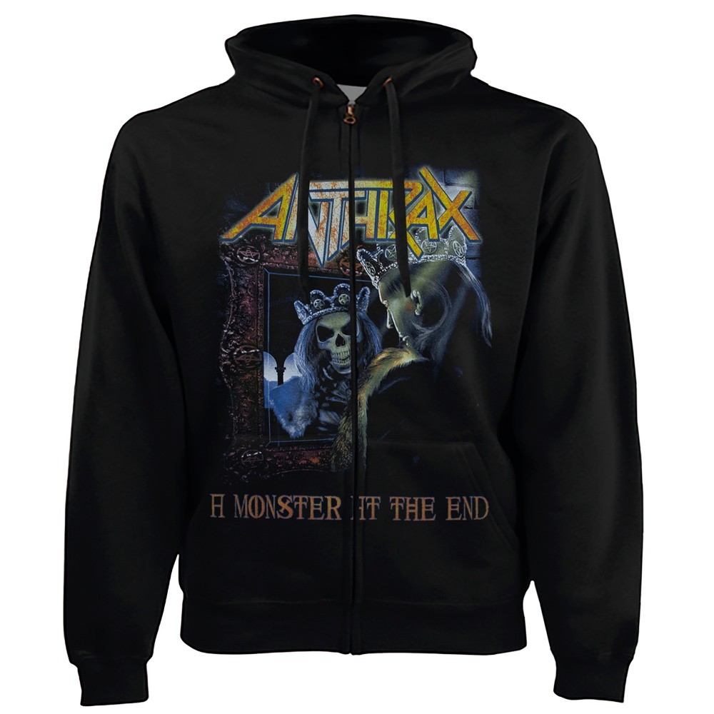 Толстовка на молнии Talisman ANTHRAX Monster At The End Черный, Толстовка на молнии Talisman ANTHRAX Monster At The End Черный M
Толстовка на молнии Talisman ANTHRAX Monster At The End Черный, Толстовка на молнии Talisman ANTHRAX Monster At The End Черный M