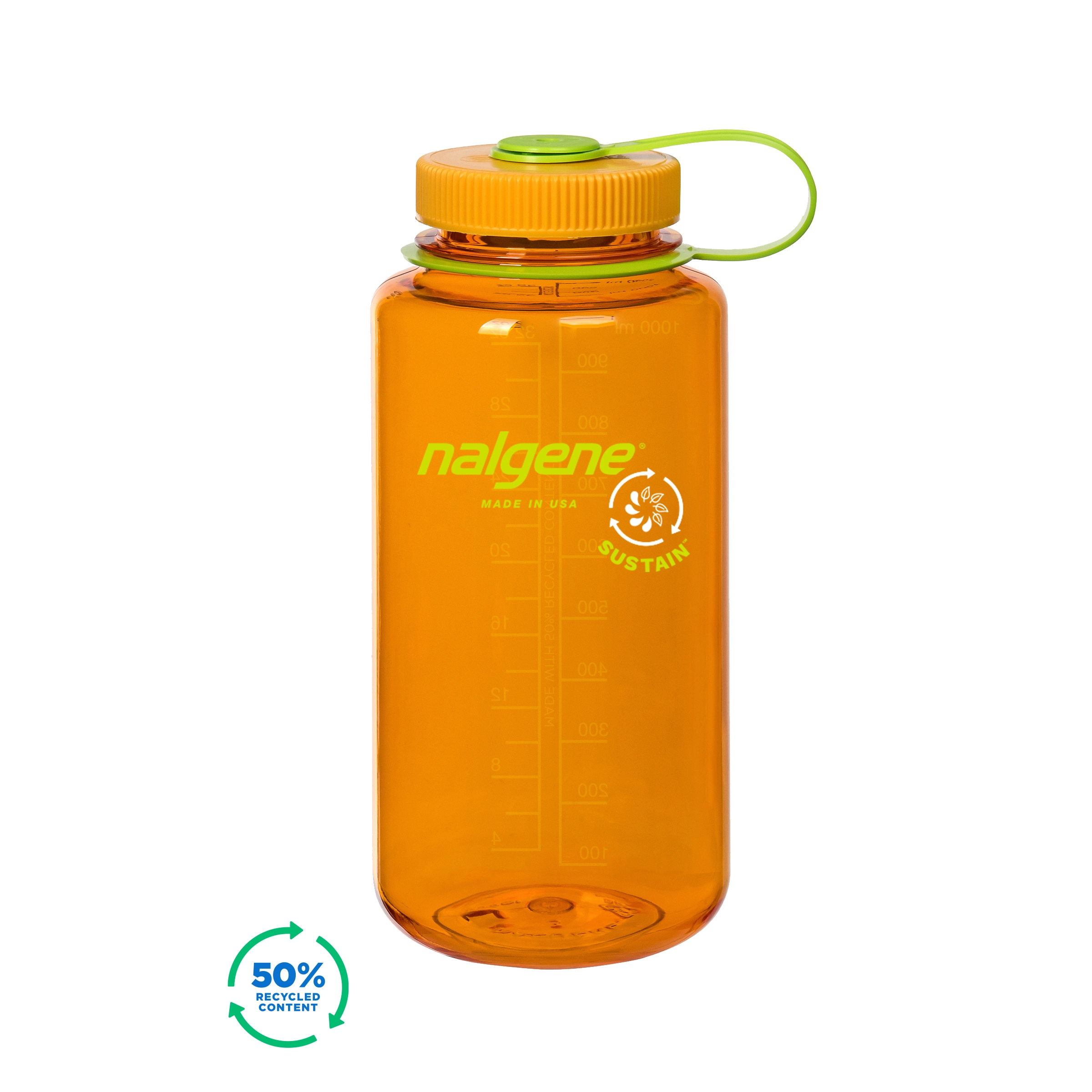 Бутылка для воды Nalgene Wide Mouth Sustain Water Bottle 0.95L Clementine 950 мл (NLG 2020-0632)
Бутылка для воды Nalgene Wide Mouth Sustain Water Bottle 0.95L Clementine 950 мл (NLG 2020-0632)
