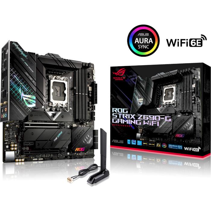 Материнська плата ASUS ROG Strix Z690-G Gaming Wi-Fi (ROG STRIX Z690-G GAMING WIFI)
Материнська плата ASUS ROG Strix Z690-G Gaming Wi-Fi (ROG STRIX Z690-G GAMING WIFI)