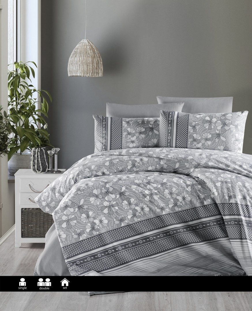 Комплект постельного белья полуторный First Choice Ranforce Nevresim Takımı Gianna Grey 200х220 (RP-341)
Комплект постельного белья полуторный First Choice Ranforce Nevresim Takımı Gianna Grey 200х220 (RP-341)