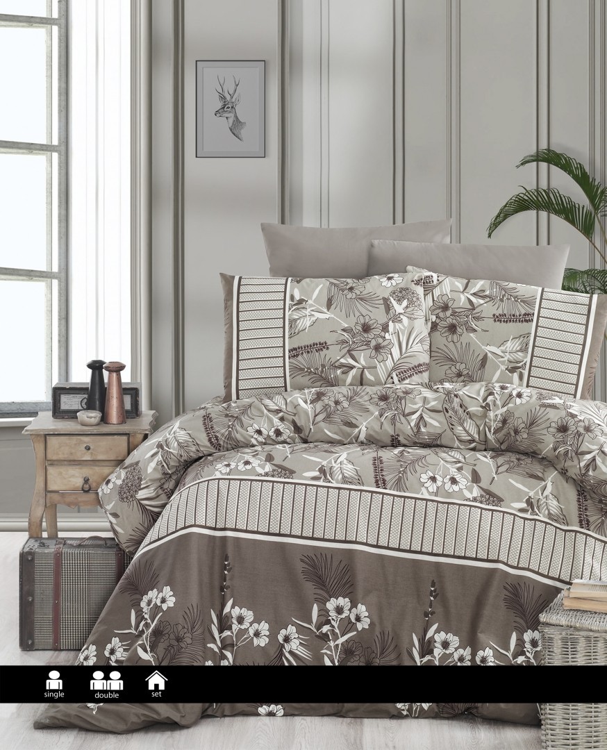 Комплект постельного белья евро First Choice Ranforce Nevresim Takımı Burrell Mink 200х220 (R-336)
Комплект постельного белья евро First Choice Ranforce Nevresim Takımı Burrell Mink 200х220 (R-336)