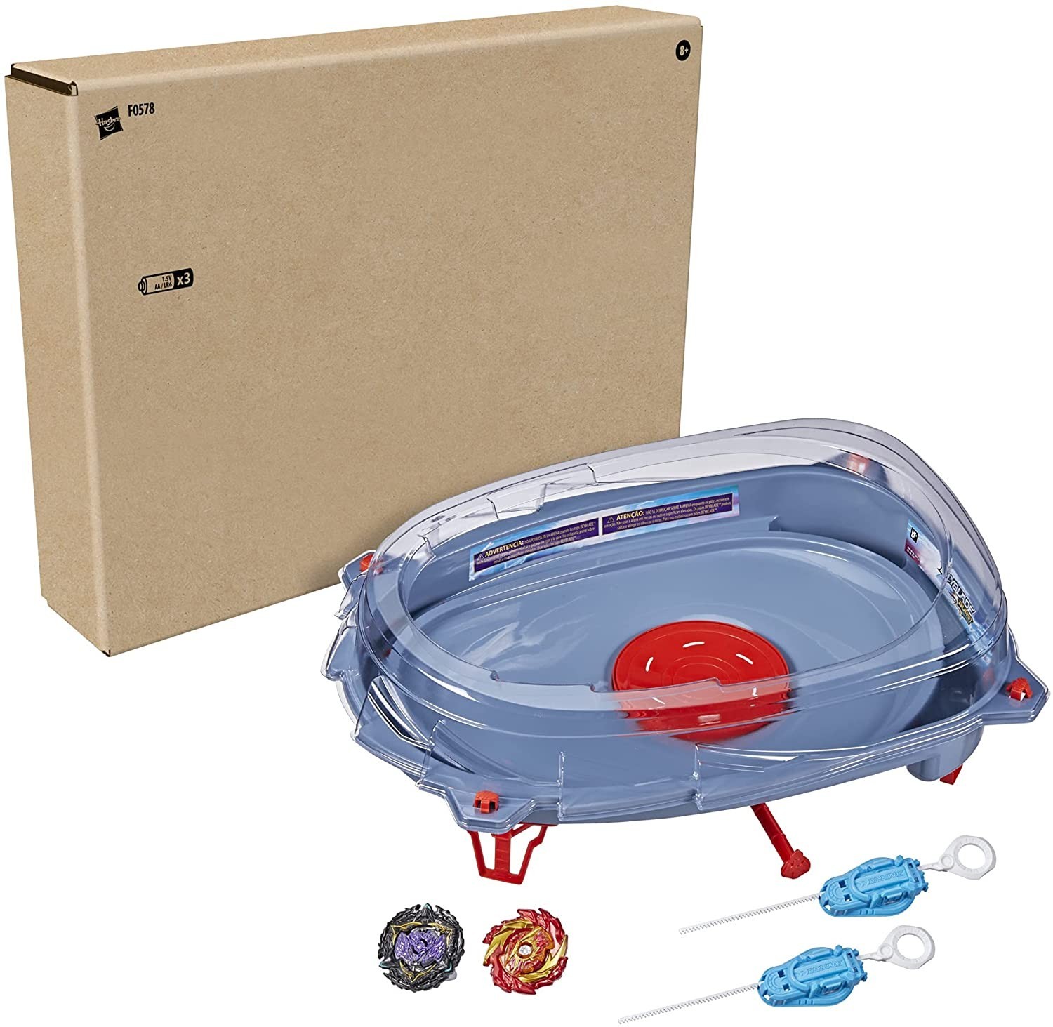 Игровой набор Hasbro Beyblade Burst Surge Speedstorm Motor Strike Battle (F0578)
Игровой набор Hasbro Beyblade Burst Surge Speedstorm Motor Strike Battle (F0578)