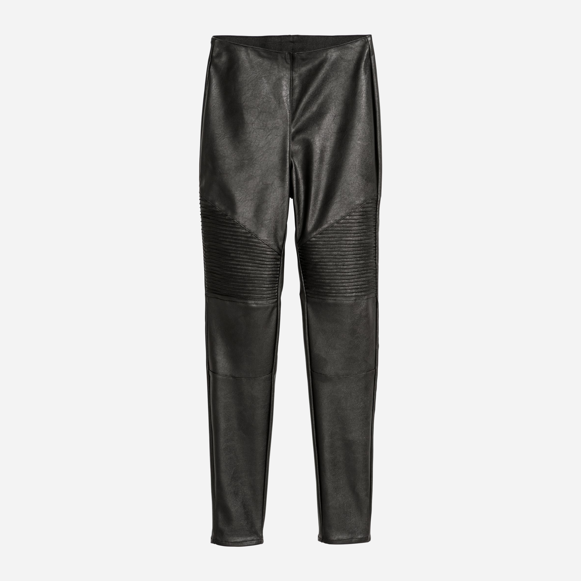 Леггинсы из искусственно кожи H&M 2201-558428 Черные, Леггинсы из искусственно кожи H&M 2201-558428 32 Черные