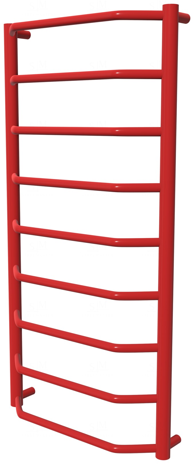 Полотенцесушитель Standart 9 красная RAL3020 лесенка 950x482, red
Полотенцесушитель Standart 9 красная RAL3020 лесенка 950x482, red