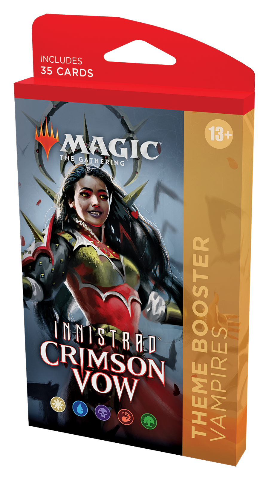 Настольная игра Wizards of the Coast Тематический бустер Innistrad: Crimson Vow (Вампиры) АНГЛ (C90630000)
Настольная игра Wizards of the Coast Тематический бустер Innistrad: Crimson Vow (Вампиры) АНГЛ (C90630000)