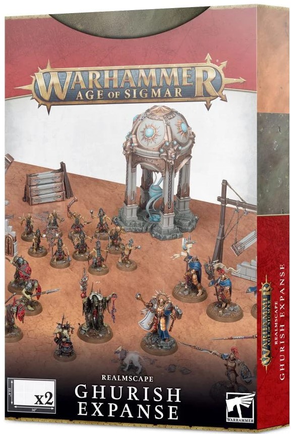 Настольная игра Games Workshop Realmscape: Ghurish Expanse Age of Sigmar (99220299099)
Настольная игра Games Workshop Realmscape: Ghurish Expanse Age of Sigmar (99220299099)