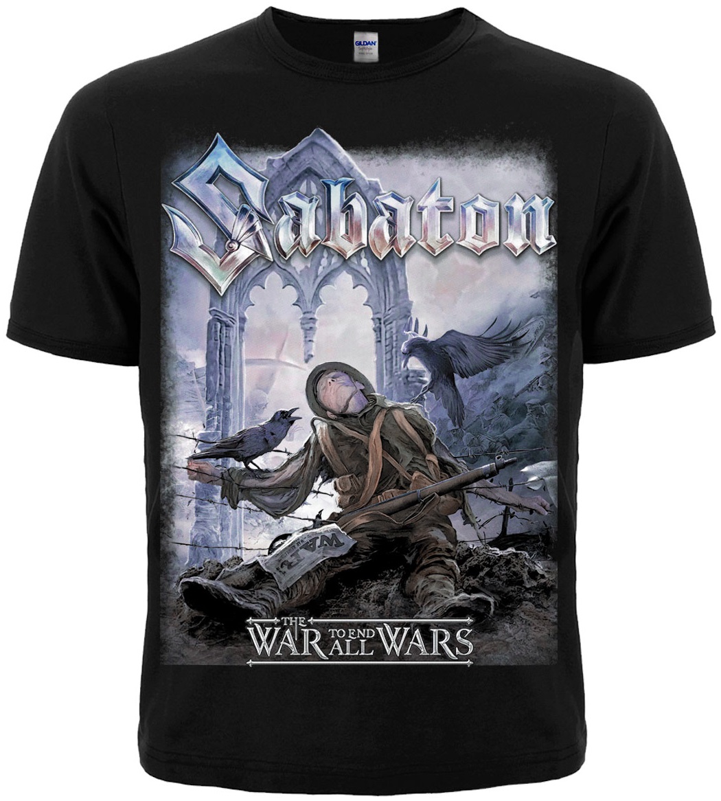 Футболка Rockway Sabaton "The War To End All Wars" Черный, Размер, Футболка Rockway Sabaton "The War To End All Wars" Черный, Размер L
Футболка Rockway Sabaton "The War To End All Wars" Черный, Размер, Футболка Rockway Sabaton "The War To End All Wars" Черный, Размер L