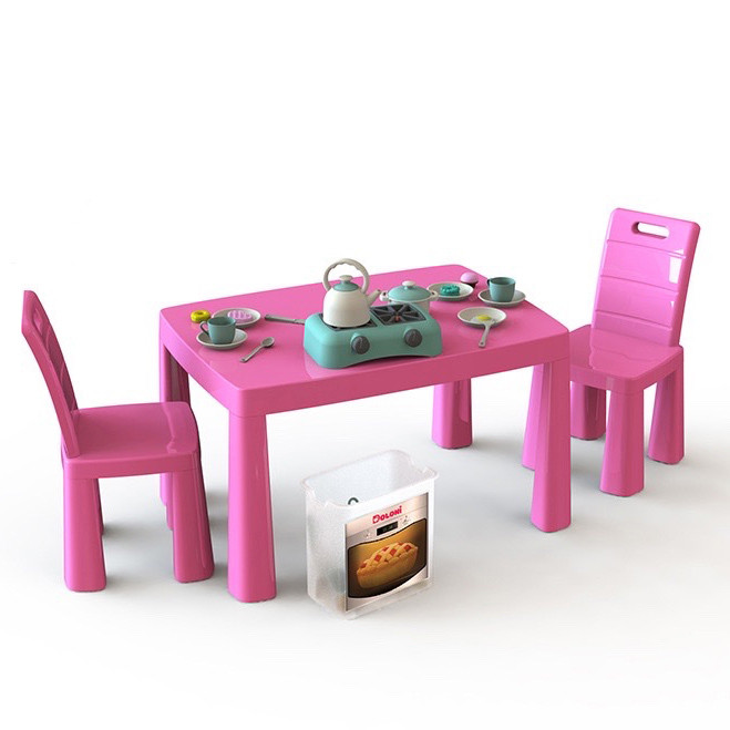 Игровой набор Кухня детская DOLONI-TOYS 04670/1 (34 предмета, стол + 2 стульчика) (04670/5)
Игровой набор Кухня детская DOLONI-TOYS 04670/1 (34 предмета, стол + 2 стульчика) (04670/5)