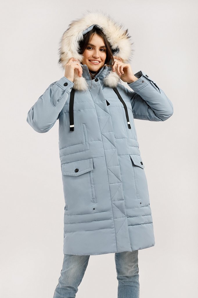 Пуховик женский зимний с меховой опушкой Finn Flare 19912030W-112 XXL Серо-голубой
Пуховик женский зимний с меховой опушкой Finn Flare 19912030W-112 XXL Серо-голубой