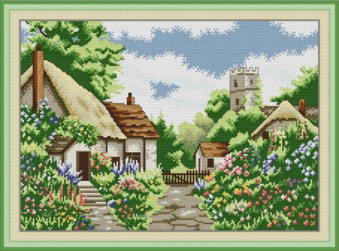 Набор для вышивания крестиком по нанесённой на канву схеме "Beautiful Home 10". AIDA 14CT printed, 44*33 см
Набор для вышивания крестиком по нанесённой на канву схеме "Beautiful Home 10". AIDA 14CT printed, 44*33 см
