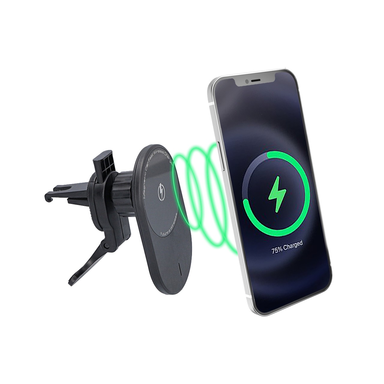 Беспроводное зарядное устройство держатель в авто aiLink MagSafe Auto Wireless Charger
Беспроводное зарядное устройство держатель в авто aiLink MagSafe Auto Wireless Charger