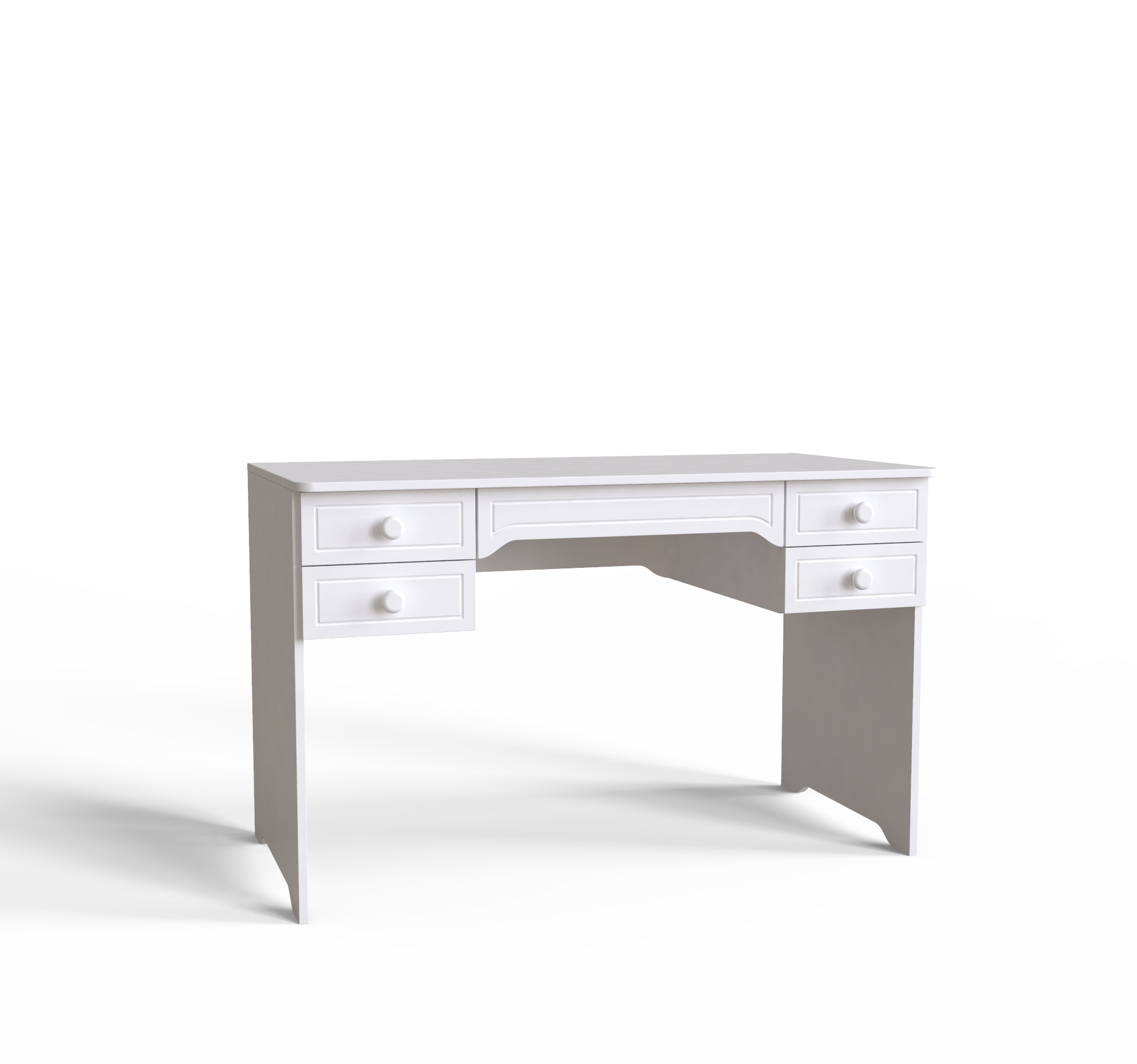 Стол Туалетный 2 Amelie Art In Head 1200x750x600 Белый Супермат 
Стол Туалетный 2 Amelie Art In Head 1200x750x600 Белый Супермат