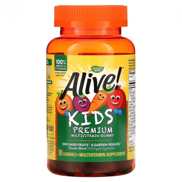 Детские мультивитамины Nature's Way, Alive! "Gummies Multi-Vitamin for Children" со вкусом вишни, апельсина и винограда (90 жевательных конфет) (103083)
Детские мультивитамины Nature's Way, Alive! "Gummies Multi-Vitamin for Children" со вкусом вишни, апельсина и винограда (90 жевательных конфет) (103083)
