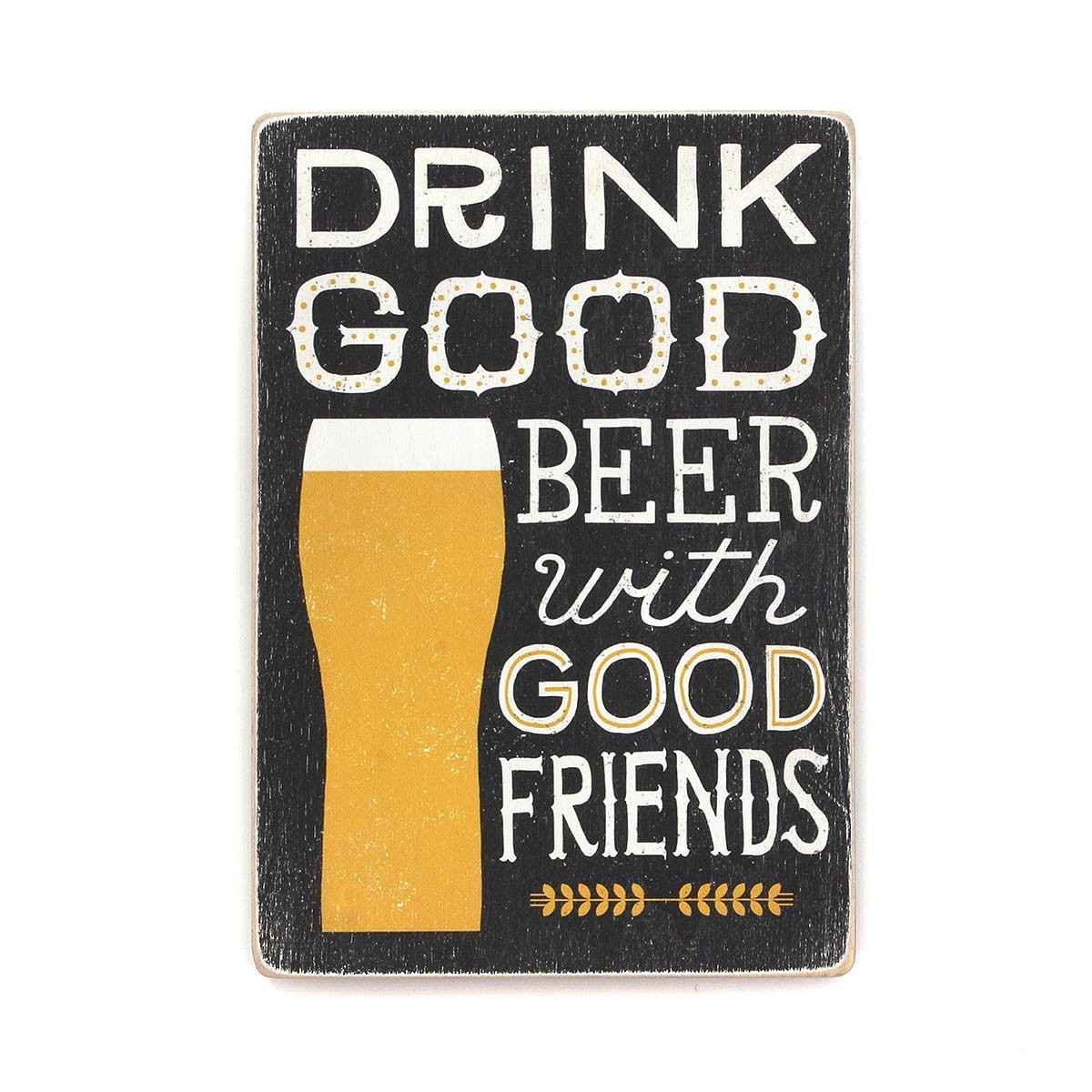 Деревянный постер Wood Posters "Drink good beer with good friends. Black" (A1 формат, фанера)
Деревянный постер Wood Posters "Drink good beer with good friends. Black" (A1 формат, фанера)
