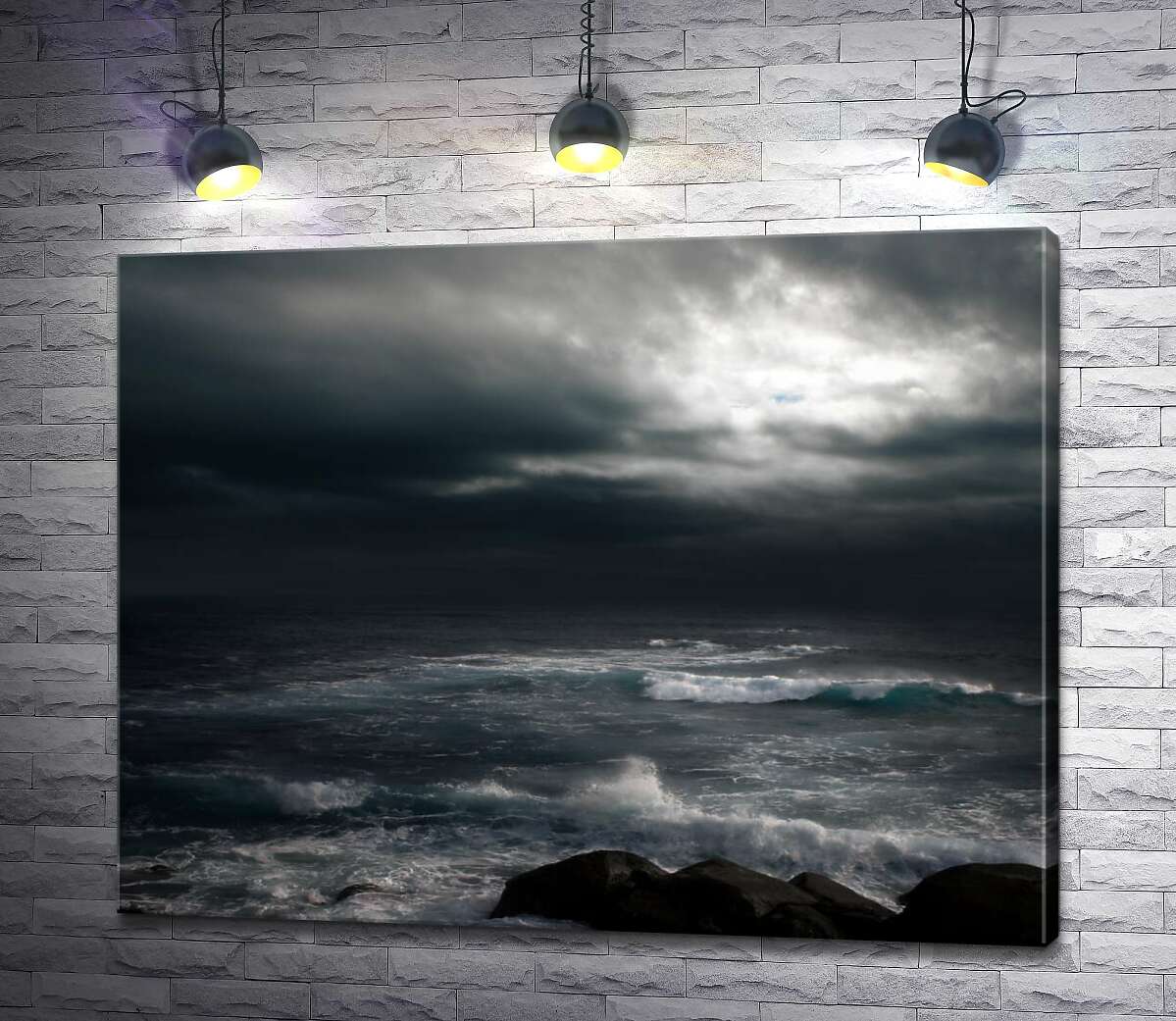 Картина ArtPoster Грозный шторм надвигается на скалистый морской берег 130x102 см Модуль №1
Картина ArtPoster Грозный шторм надвигается на скалистый морской берег 130x102 см Модуль №1