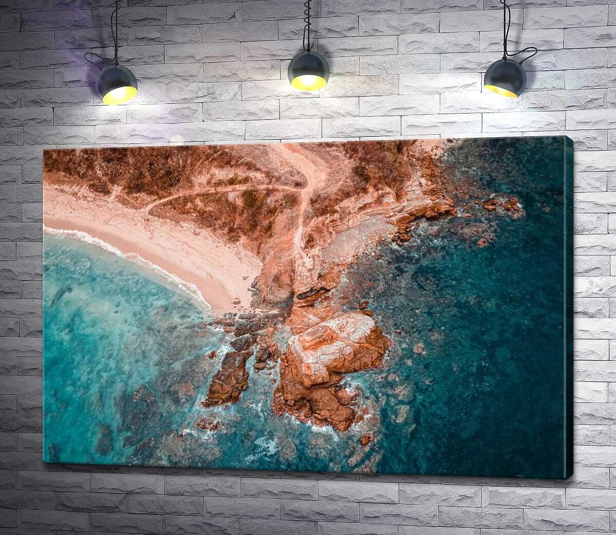 Картина ArtPoster Прозрачная глубина воды встречается со скалистым берегом 100x67 см Модуль №1
Картина ArtPoster Прозрачная глубина воды встречается со скалистым берегом 100x67 см Модуль №1