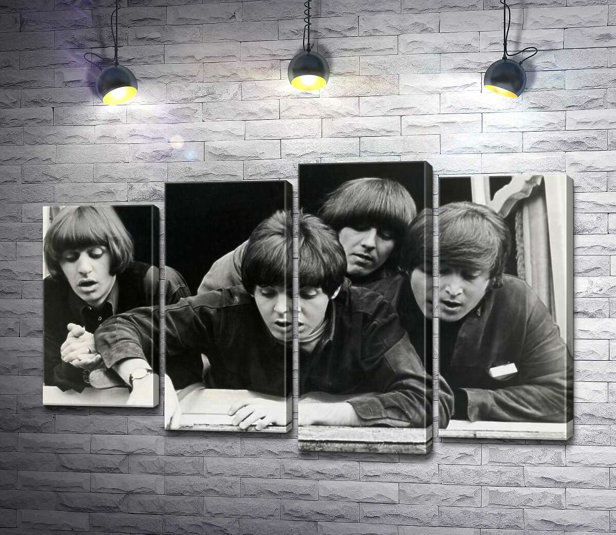Модульная картина ArtPoster The Beatles смотрят с окна вниз на улицу 132x83 см Модуль №21
Модульная картина ArtPoster The Beatles смотрят с окна вниз на улицу 132x83 см Модуль №21
