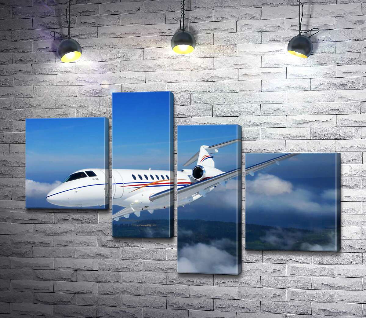 Модульная картина ArtPoster Американский корпоративный самолет Hawker 400 поднялся в небо 100x69 см Модуль №20
Модульная картина ArtPoster Американский корпоративный самолет Hawker 400 поднялся в небо 100x69 см Модуль №20