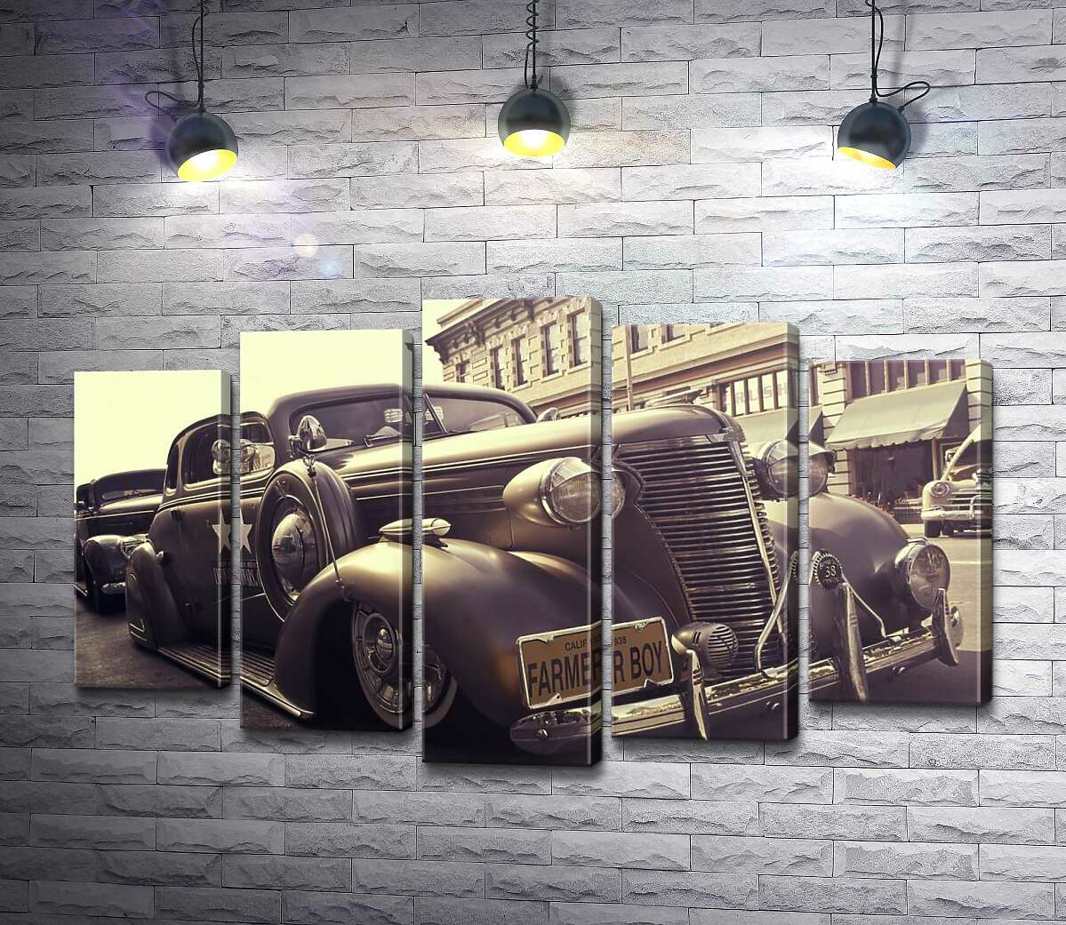 Модульная картина ArtPoster "Farmer boy" – автомобиль Chevrolet Master 1938 года 130x80 см Модуль №26
Модульная картина ArtPoster "Farmer boy" – автомобиль Chevrolet Master 1938 года 130x80 см Модуль №26