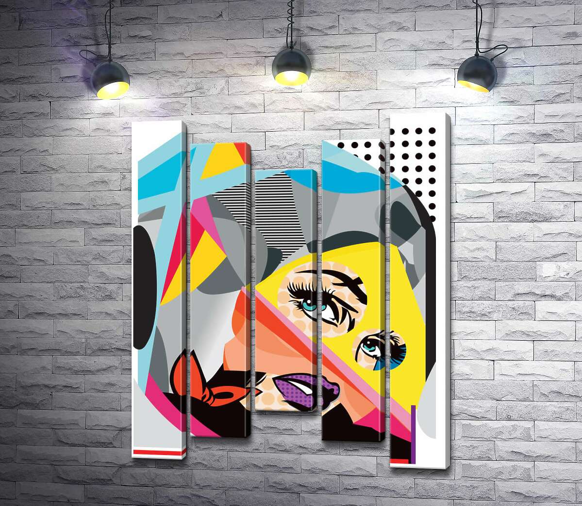 Модульная картина ArtPoster Голубоглазая девушка в изгибах геометрических форм 100x131 см Модуль №28
Модульная картина ArtPoster Голубоглазая девушка в изгибах геометрических форм 100x131 см Модуль №28