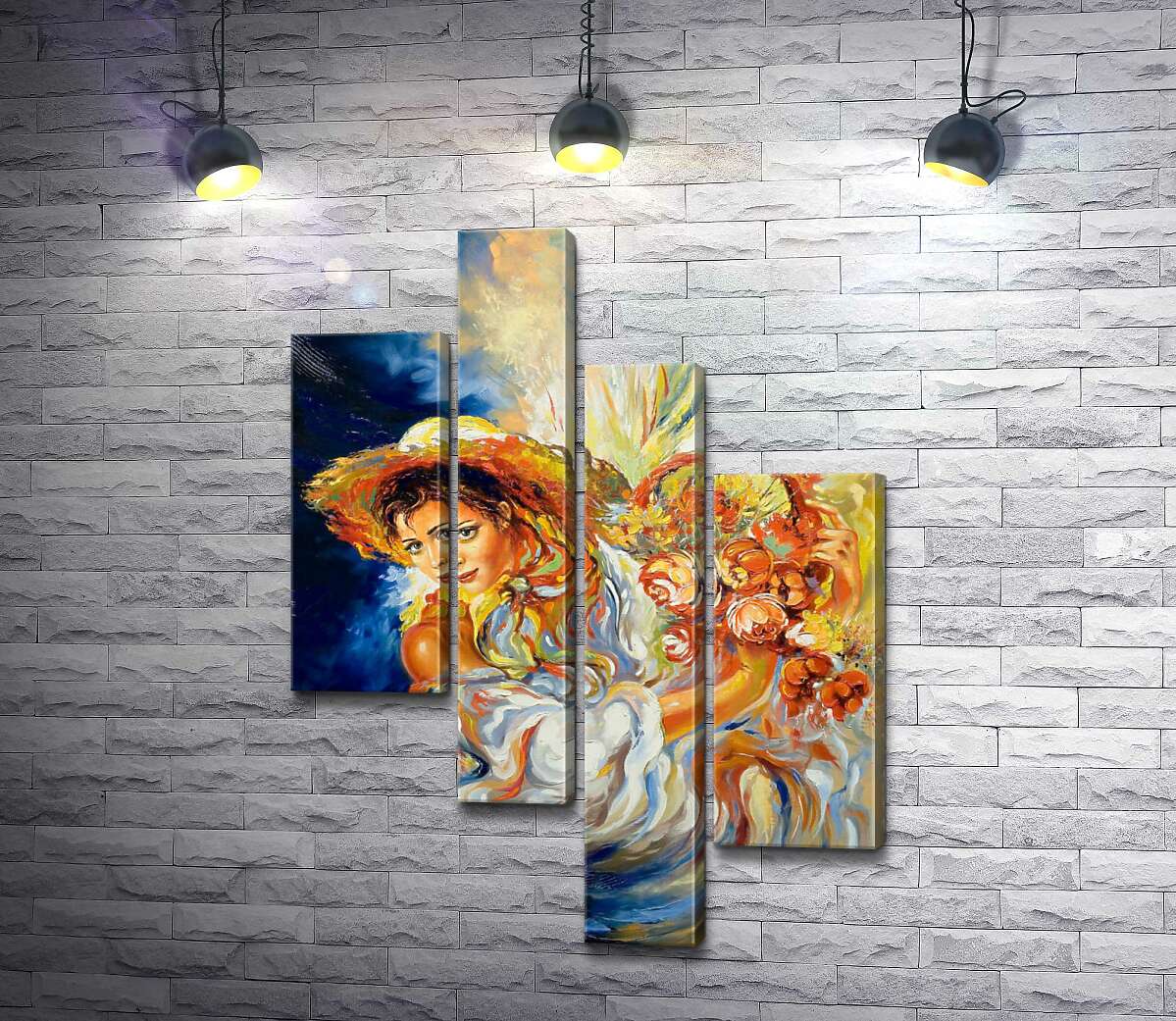 Модульная картина ArtPoster Девушка в соломенной шляпе держит в руках корзину с цветами 100x140 см Модуль №20
Модульная картина ArtPoster Девушка в соломенной шляпе держит в руках корзину с цветами 100x140 см Модуль №20