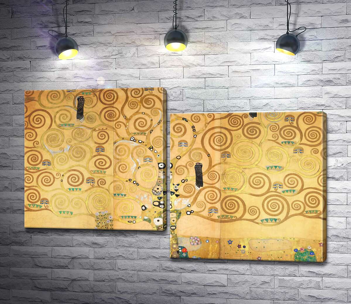 Модульная картина ArtPoster Дерево жизни (фриз Стокле, Stockletfries) - Густав Климт (Gustav Klimt) 100x64 см Модуль №5
Модульная картина ArtPoster Дерево жизни (фриз Стокле, Stockletfries) - Густав Климт (Gustav Klimt) 100x64 см Модуль №5